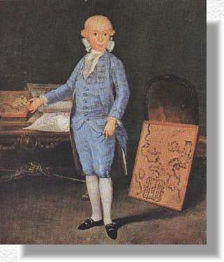 Luis María de Borbón y Vallabriga, Goya 1783, Oleo sobre tela, 130x116 cm, Colección particular (Madrid)