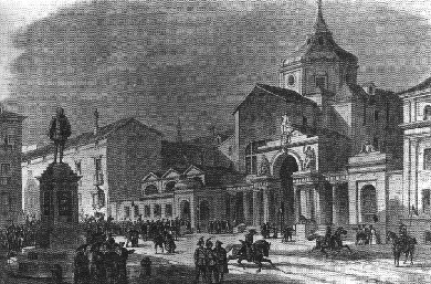 Antiguo Congreso de los Diputados en 1843.
