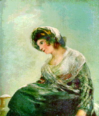 La lechera de Burdeos, Goya 1825-1827, Museo del Prado