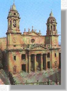 Fachada de la catedral de Pamplona, 1783