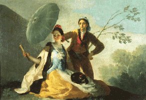 El quitasol. Goya 1777, Museo del Prado